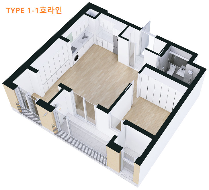 [사회주택] 유니버설디자인하우스_장안_평면도_18